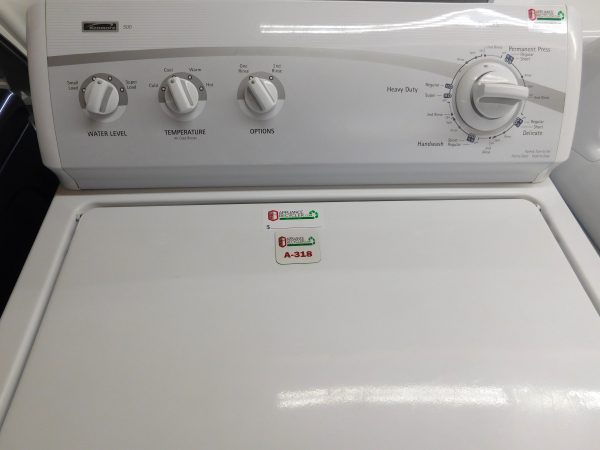KENMORE WASHER- KING SIZE CAPACITY- HEAVY DUTY WASHER- PRODUCT ID#A-318 - Image 3