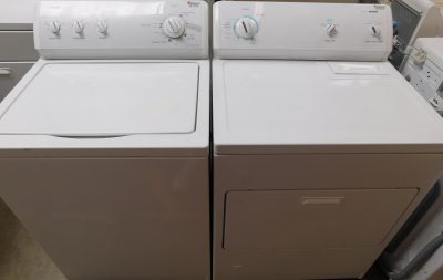 KENMORE WASHER & DRYER SET GAS--KING SIZE CAPACITY- HEAVY DUTY- PRODUCT ID#A-318