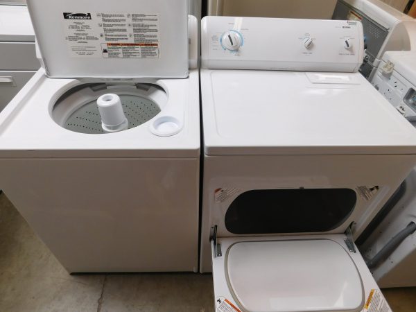 KENMORE WASHER & DRYER SET GAS--KING SIZE CAPACITY- HEAVY DUTY- PRODUCT ID#A-318 - Image 2
