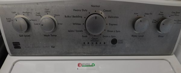 KENMORE WASHER & MAYTAG ELECTRIC DRYER SET--KING SIZE CAPACITY- HEAVY DUTY- PRODUCT ID#A-210 - Image 5