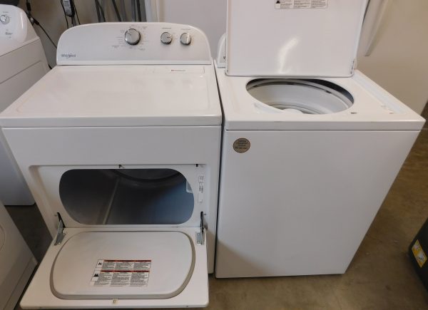 WHIRLPOOL WASHER & DRYER SET ELECTRIC--KING SIZE CAPACITY- HEAVY DUTY- PRODUCT ID#A-380 - Image 2