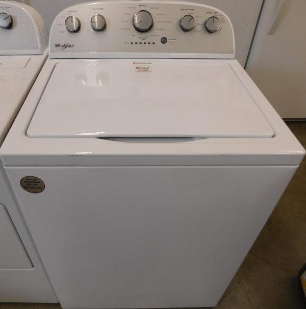 WHIRLPOOL WASHER & DRYER SET ELECTRIC--KING SIZE CAPACITY- HEAVY DUTY- PRODUCT ID#A-380 - Image 3