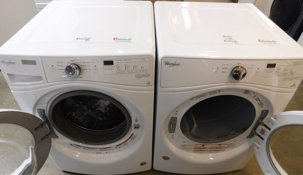 WHIRLPOOL WASHER AND GAS DRYER SET - (FRONT LOAD) PRODUCT ID# A-222 - Image 2