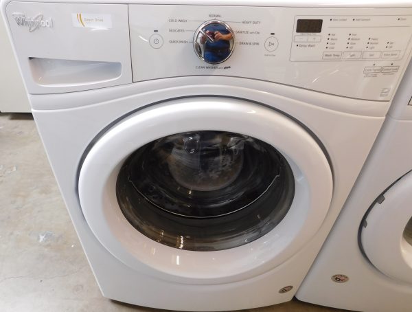 WHIRLPOOL WASHER AND GAS DRYER SET - (FRONT LOAD) PRODUCT ID# A-222 - Image 3