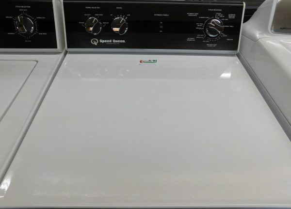 SPEED QUEEN (COMMERCIAL GRADE) (ALMOST NEW) WASHER & DRYER SET GAS (MADE BY ALLIANCE) --KING SIZE CAPACITY- HEAVY DUTY- PRODUCT ID#A-464 - Image 10