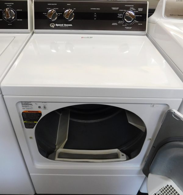 SPEED QUEEN (COMMERCIAL GRADE) (ALMOST NEW) WASHER & DRYER SET GAS (MADE BY ALLIANCE) --KING SIZE CAPACITY- HEAVY DUTY- PRODUCT ID#A-464 - Image 12