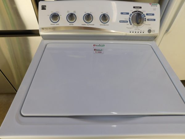 KENMORE WASHER- KING SIZE CAPACITY- HEAVY DUTY WASHER- PRODUCT ID#A-322 - Image 2