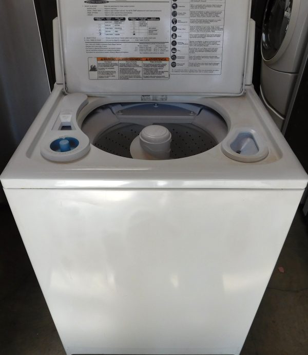KENMORE WASHER- (OLD STYLE) KING SIZE CAPACITY- HEAVY DUTY WASHER- PRODUCT ID#A-477 - Image 4