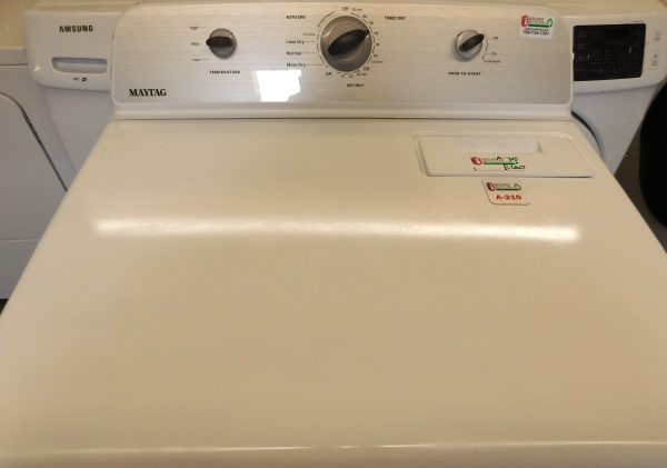 DRYER- MAYTAG (VERY NEW) KING SIZE CAPACITY ELECTRIC- A-210 - Image 2