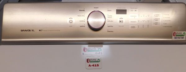 DRYER- MAYTAG (GAS) KING SIZE CAPACITY PLUS- A-415 - Image 3