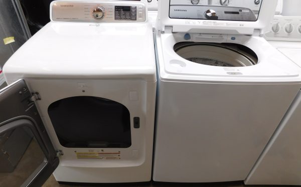 SAMSUNG- KING SIZE CAPACITY PLUS -WASHER AND GAS DRYER- SET PRODUCT ID#A-371 - Image 2