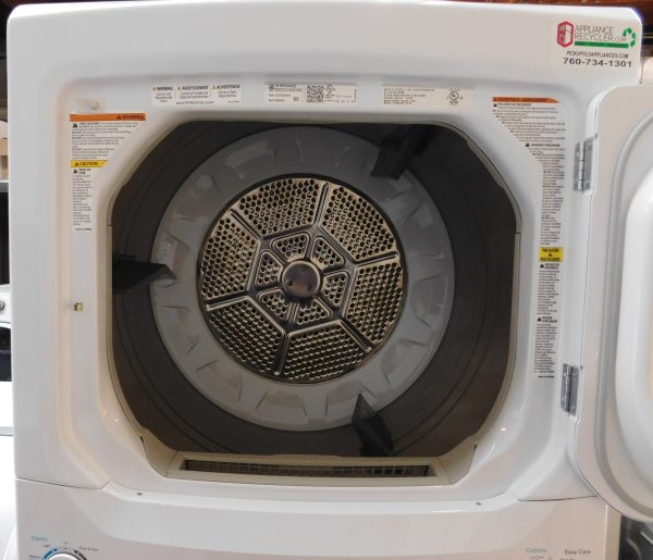 STACKED GENERAL ELECTRIC (FULL SIZE) WASHER & (GAS) DRYER PRODUCT ID#A-445 - Image 6