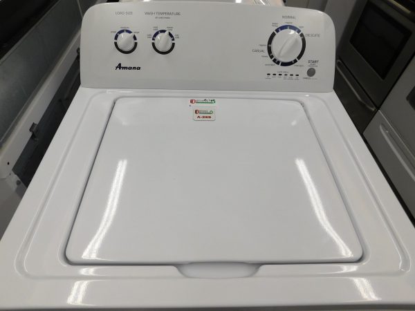 AMANA WASHER- SUPER SIZE CAPACITY- (NEW) HEAVY DUTY WASHER- PRODUCT ID#A-269 - Image 2
