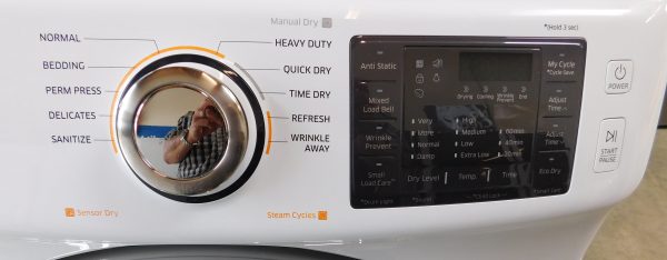 SAMSUNG WASHER AND GAS DRYER SET - PRODUCT ID# A-460 - Image 5