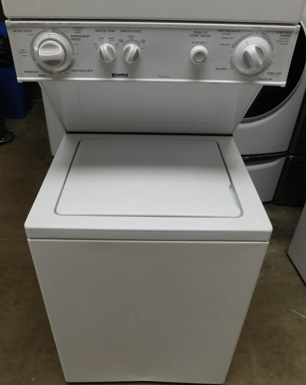 STACKED KENMORE (24 INCH) WASHER & (GAS) DRYER PRODUCT ID#A-299 - Image 3