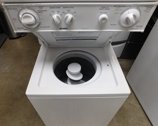 STACKED KENMORE (24 INCH) WASHER & (GAS) DRYER PRODUCT ID#A-299 - Image 5