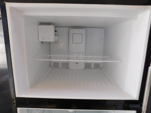 20 CU. FT. (STAINLESS STEEL) (GLASS SHELVES) GE TOP FREEZER REFRIGERATOR  A-447 - Image 6