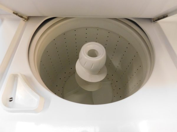 STACKED FRIGIDAIRE (FULL SIZE) WASHER & (GAS) DRYER PRODUCT ID#A-431 - Image 9