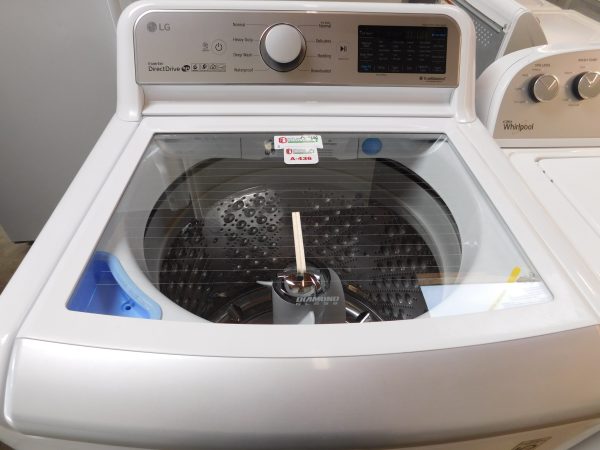 WASHER- LG KING SIZE CAPACITY- HEAVY DUTY WASHER- PRODUCT ID#A-436 - Image 2