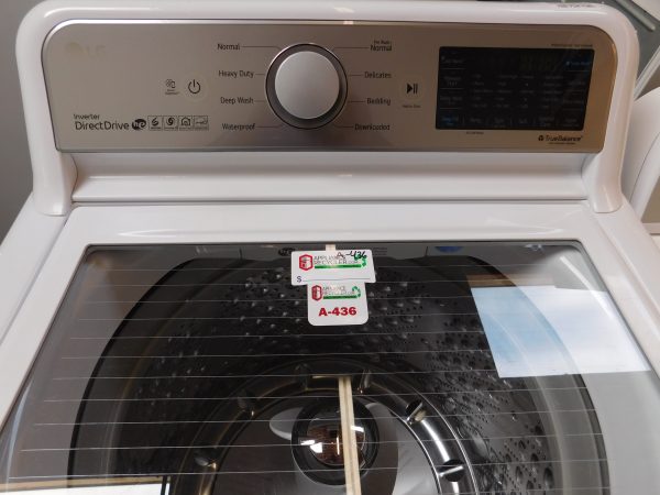 WASHER- LG KING SIZE CAPACITY- HEAVY DUTY WASHER- PRODUCT ID#A-436 - Image 3