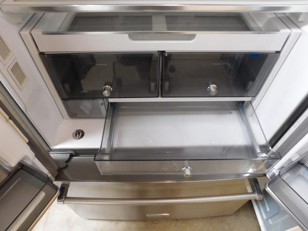 24 CU. FT. KITCHEN AID SIDE-BY-SIDE REFRIGERATOR & FREEZER (WITH ICE & WATER DISPENSER) (STAINLESS STEEL)  A-347 - Image 13