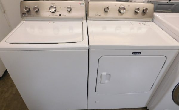 MAYTAG- KING SIZE CAPACITY PLUS - WASHER AND GAS DRYER- SET PRODUCT ID#A-162 SUMIR RATTAN DEL 06-26-25