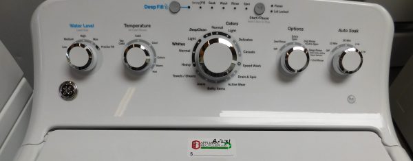 GE WASHER- (new) KING SIZE CAPACITY- HEAVY DUTY WASHER- PRODUCT ID#A-231 - Image 3