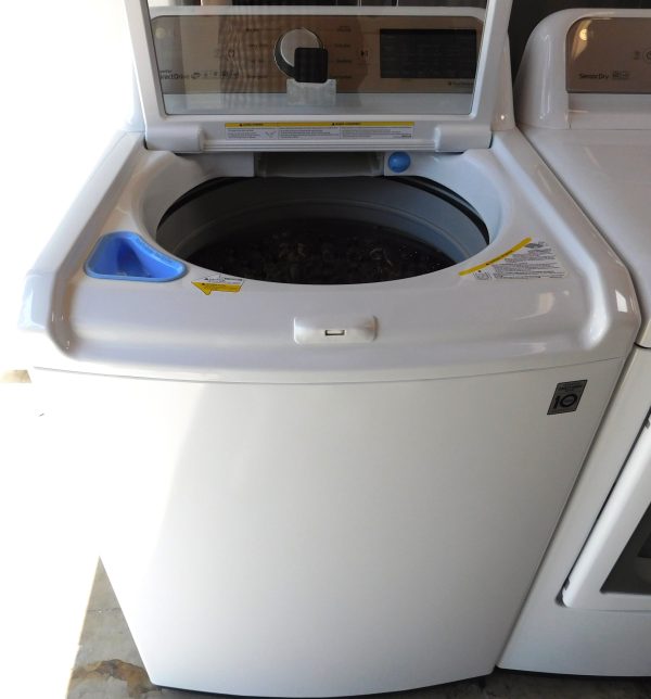 LG- KING SIZE CAPACITY PLUS - (NEW) WASHER AND GAS DRYER- SET PRODUCT ID#A-339 - Image 8