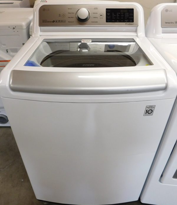 LG- KING SIZE CAPACITY PLUS - (EDUARDO VALENCIA DEL 07-09-25) WASHER AND (NEW) GAS DRYER- SET PRODUCT ID#A-339 - Image 8