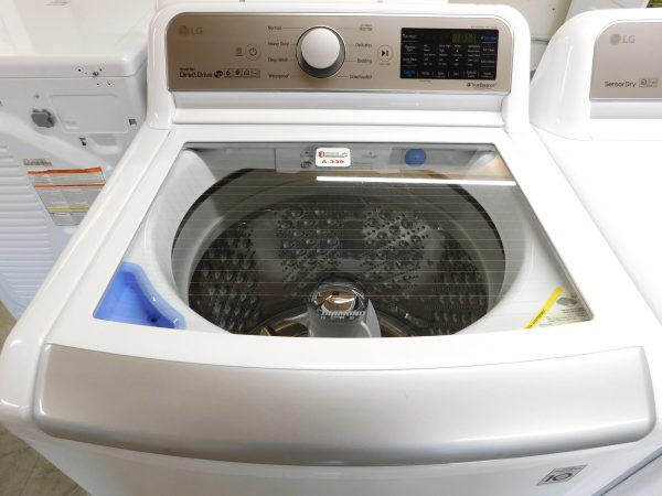 LG- KING SIZE CAPACITY PLUS - (EDUARDO VALENCIA DEL 07-09-25) WASHER AND (NEW) GAS DRYER- SET PRODUCT ID#A-339 - Image 9