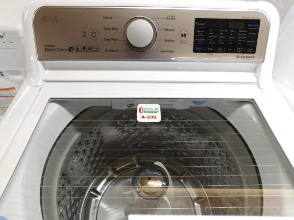 LG- KING SIZE CAPACITY PLUS - (EDUARDO VALENCIA DEL 07-09-25) WASHER AND (NEW) GAS DRYER- SET PRODUCT ID#A-339 - Image 10