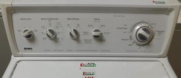 KENMORE WASHER- KING SIZE CAPACITY- HEAVY DUTY WASHER- PRODUCT ID#A-514 - Image 3