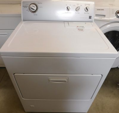DRYER- KENMORE (GAS) KING SIZE CAPACITY PLUS (ALMOST NEW)- A-616