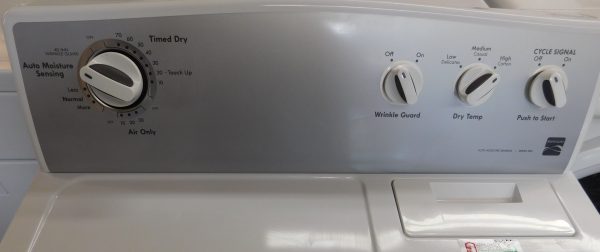 DRYER- KENMORE (GAS) KING SIZE CAPACITY PLUS (ALMOST NEW)- A-616 - Image 3