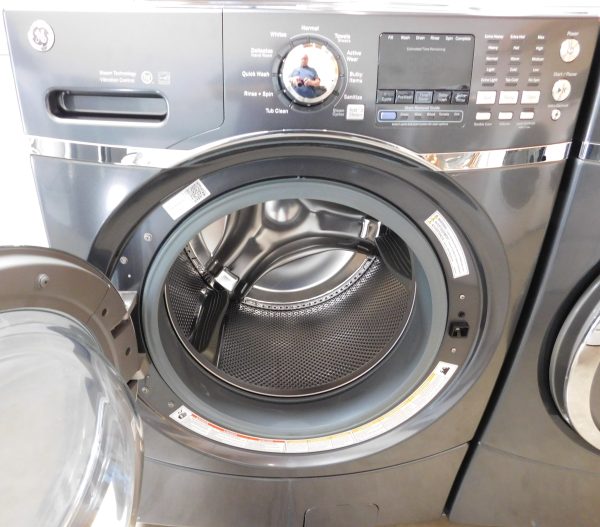 GENERAL ELECTRIC (NEW) WASHER AND ELECTRIC DRYER SET - (FRONT LOAD) PRODUCT ID# A-627 - Image 7
