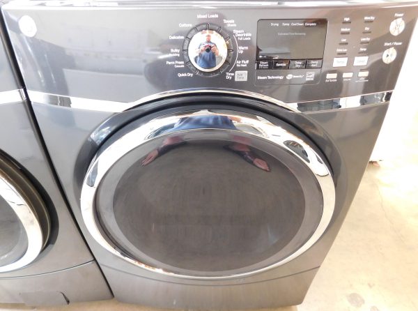 GENERAL ELECTRIC (NEW) WASHER AND ELECTRIC DRYER SET - (FRONT LOAD) PRODUCT ID# A-627 - Image 11