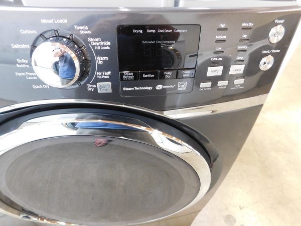 GENERAL ELECTRIC (NEW) WASHER AND ELECTRIC DRYER SET - (FRONT LOAD) PRODUCT ID# A-627 - Image 12