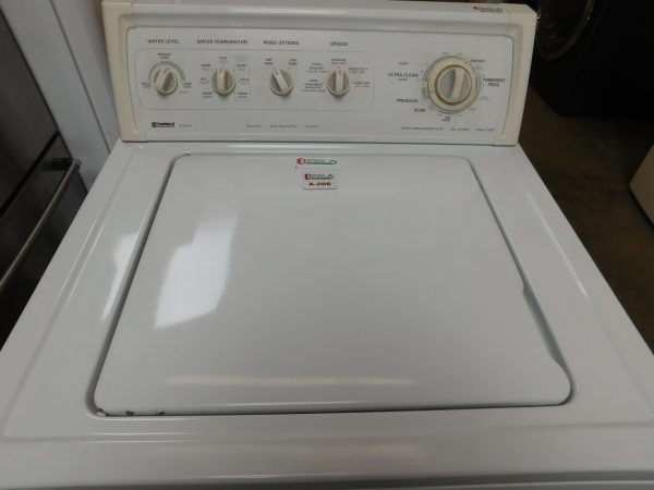 KENMORE WASHER- (OLD STYLE) (NEW) SUPER CAPACITY- HEAVY DUTY WASHER- PRODUCT ID#A-206 - Image 2