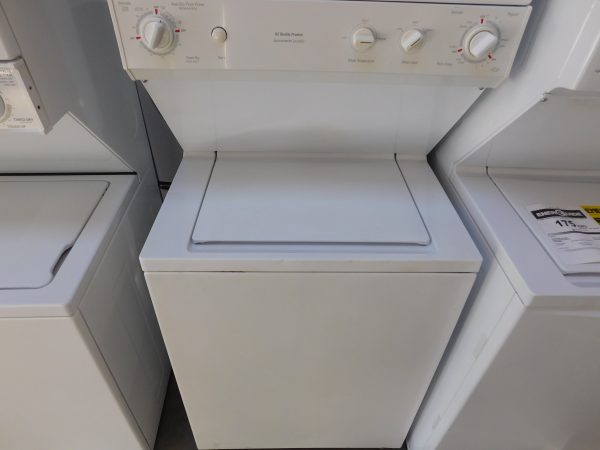 STACKED GENERAL ELECTRIC (FULL SIZE) WASHER & (GAS) DRYER PRODUCT ID#A-398 - Image 3