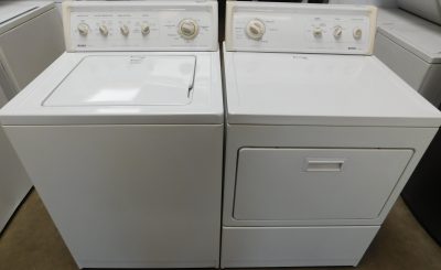KENMORE SET- SUPER CAPACITY - WASHER AND GAS DRYER- SET PRODUCT ID#A-292