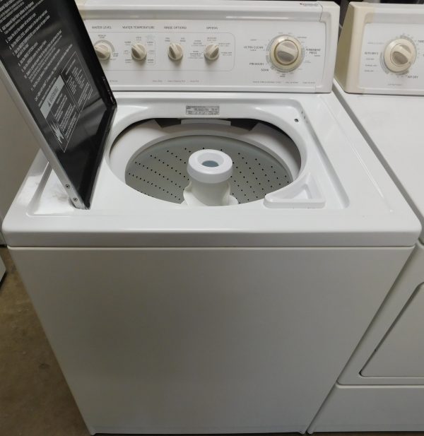 KENMORE SET- SUPER CAPACITY - WASHER AND GAS DRYER- SET PRODUCT ID#A-292 - Image 6