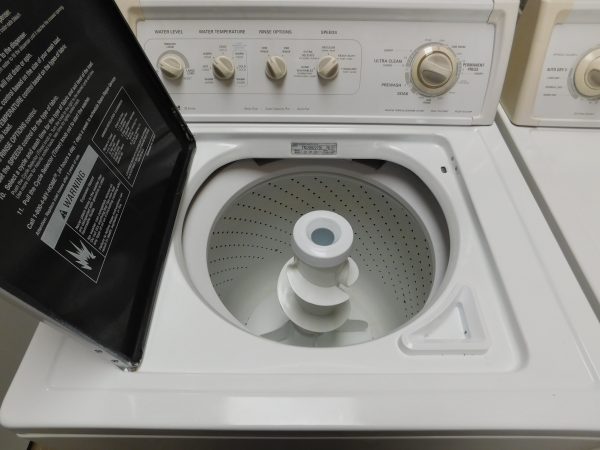 KENMORE SET- SUPER CAPACITY - WASHER AND GAS DRYER- SET PRODUCT ID#A-292 - Image 7