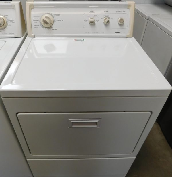 KENMORE SET- SUPER CAPACITY - WASHER AND GAS DRYER- SET PRODUCT ID#A-292 - Image 9
