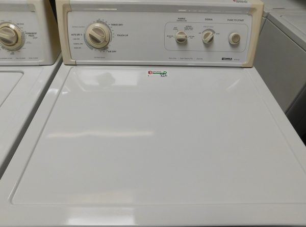 KENMORE SET- SUPER CAPACITY - WASHER AND GAS DRYER- SET PRODUCT ID#A-292 - Image 10
