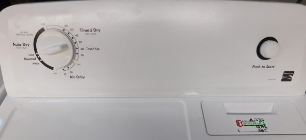 ADMIRAL/KENMORE SET- SUPER CAPACITY - WASHER AND GAS DRYER- SET PRODUCT ID#A-232 - Image 5