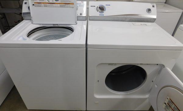 KENMORE SET- SUPER CAPACITY - WASHER AND GAS DRYER- SET PRODUCT ID#A-332 ABEL LOPEZ DEL 07/10/25 - Image 2