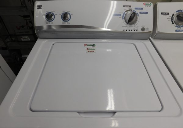 KENMORE SET- SUPER CAPACITY - WASHER AND GAS DRYER- SET PRODUCT ID#A-332 ABEL LOPEZ DEL 07/10/25 - Image 4