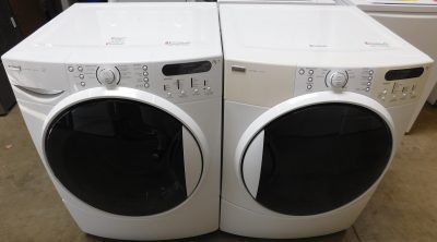 KENMORE WASHER AND GAS DRYER SET - (FRONT LOAD) PRODUCT ID# A-255