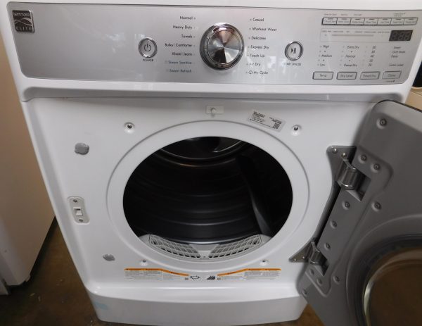 FRONT LOAD- KENMORE (SUPER SIZED) ELECTRIC (VERY NEW) DRYER PRODUCT ID#A-254 - Image 6
