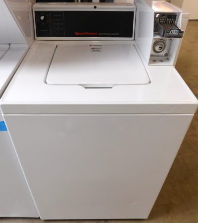 WASHER- SPEED QUEEN (MADE BY ALLIANCE) (COMMERCIAL COIN-OP) KING SIZE CAPACITY- HEAVY DUTY WASHER- PRODUCT ID#A-218